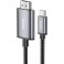 ΚΑΛΩΔΙΟ TYPE C HOCO ΣΕ HDMI UA27 BLACK BRAIDED 2m